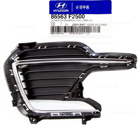 GENUINE 86563F2500 Front Left Fog Light Cover Bezel for Elantra Sport 17-19