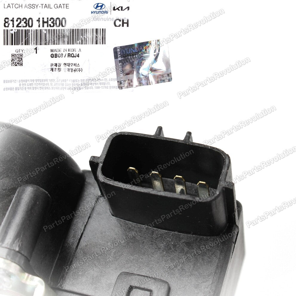 Latch Lock Actuator Trunk 812301H300 for Hyundai Tucson 11-15