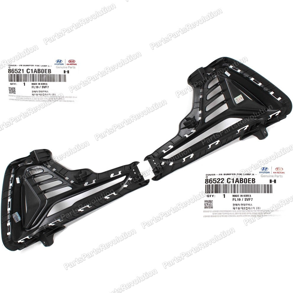 Fog Lamp Light Cover RIGHT for 18-19 Hyundai Sonata 86522C1AB0EB