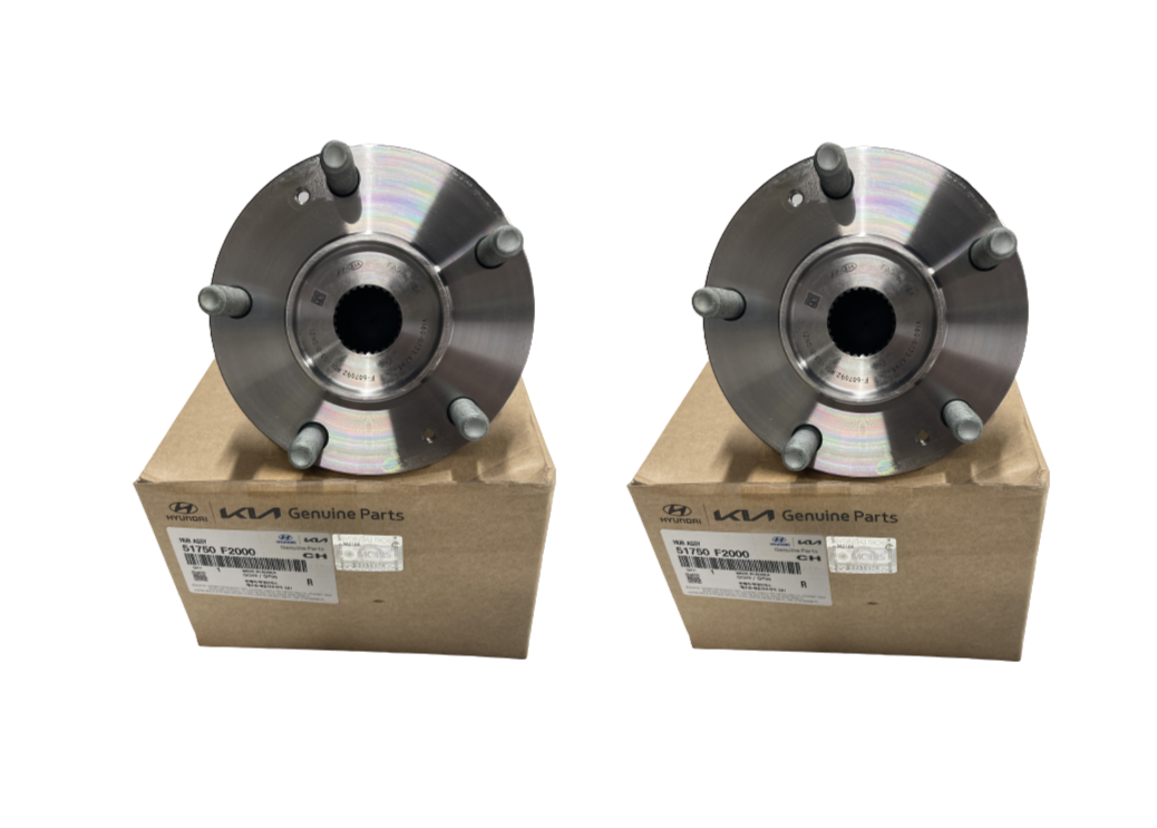 GENUINE 2PCS Wheel Hub FRONT for 17-19 Hyundai Elantra Ioniq Niro OEM 51750F2000