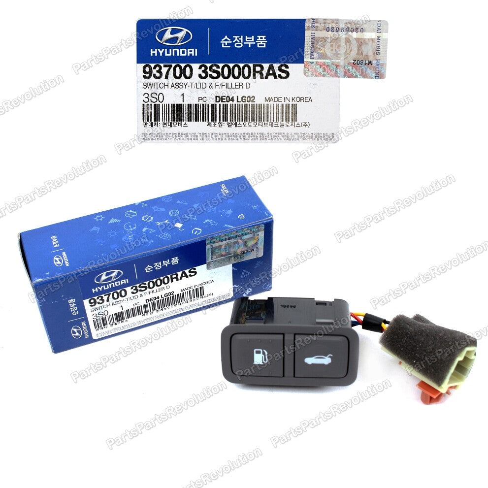 Trunk Lid Fuel Door Opener Release Button for 11-15 Sonata 937003S000RAS