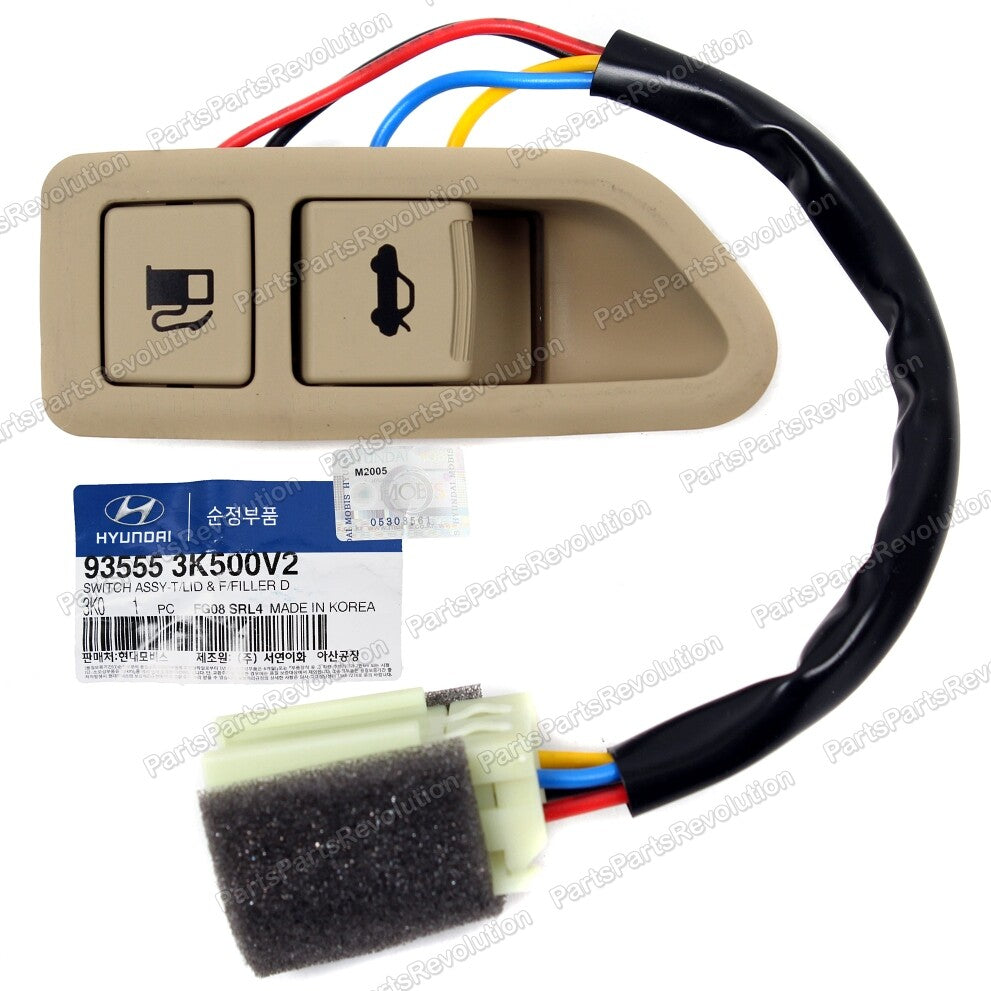 Fuel Door Opener Release Switch Beige 935553K500V2 for Hyundai 2009-2010 Sonata