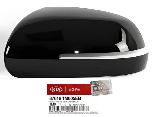 GENUINE 876161M005EB Left Black Side Mirror Cover for KIA Forte & Koup 2009-2013