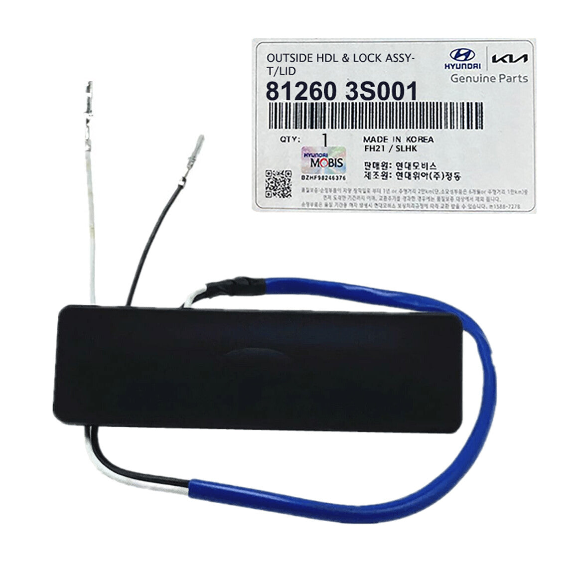 GENUINE 812603S001 Outside Trunk Lid Lock Handle for Sonata Without Camera 11-14