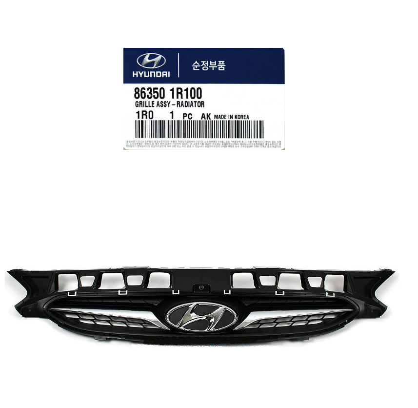 GENUINE 863501R100 Front Radiator Grille for Hyundai Accent 2012-2014