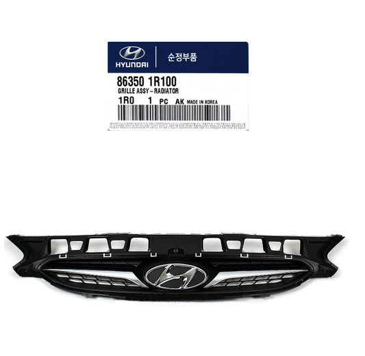 GENUINE 863501R100 Front Radiator Grille for Hyundai Accent 2012-2014