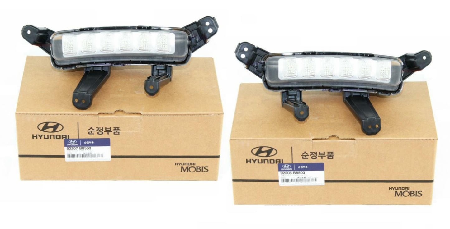 GENUINE Fog Lamp Light LH&RH 1SET for Hyundai Santa Fe 92207B8500 92208B8500