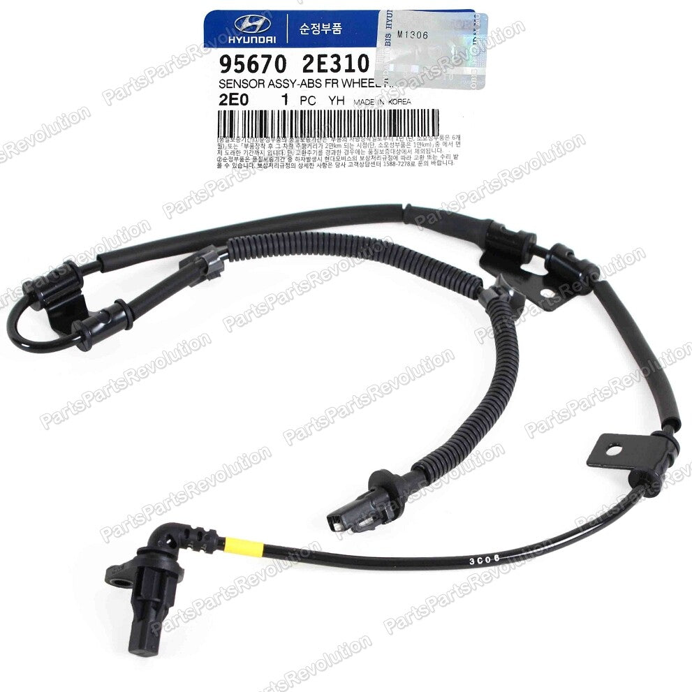 ABS Speed Sensor Front Right 956702E310 for Hyundai 2005-2009 Tucson