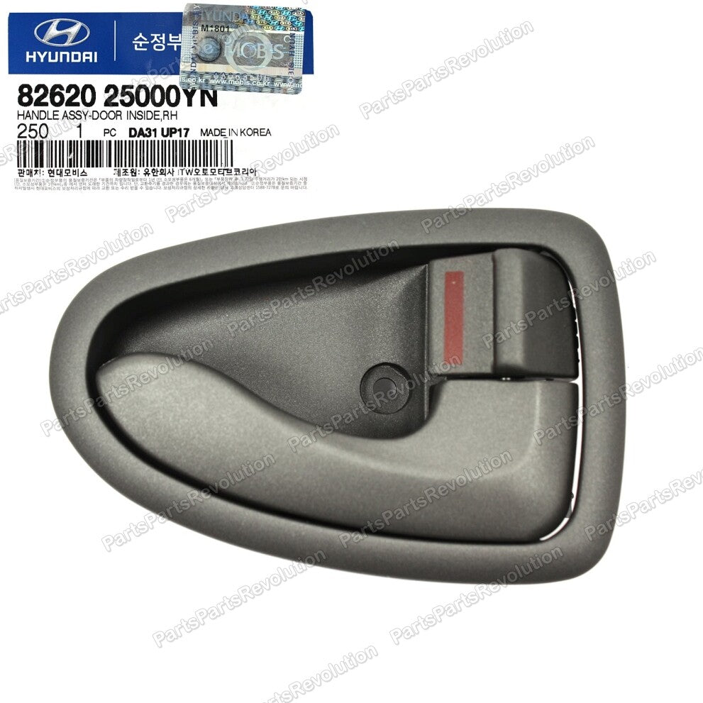 Inside Door Handle Passenger Right 8262025000 for Hyundai 2000-2003 Accent