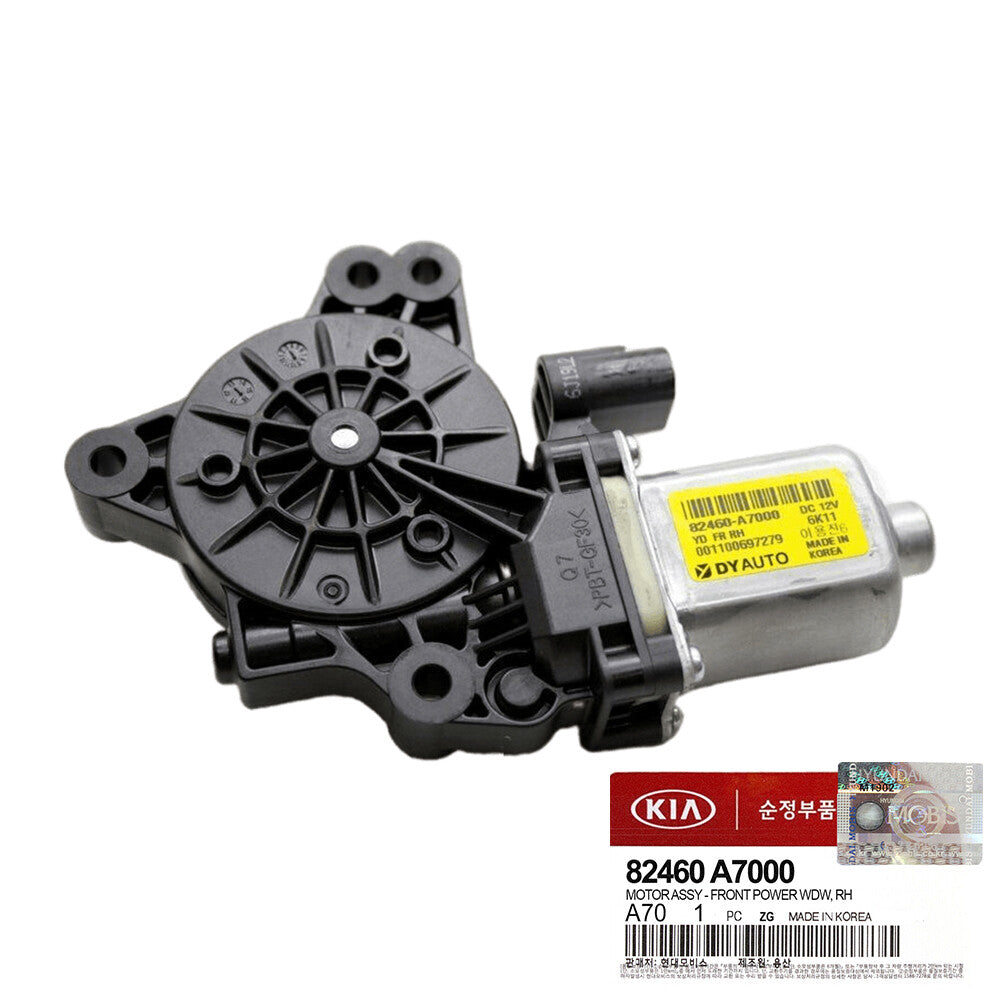 GENUINE 82460A7000 Front Right Power Window Motor for KIA Forte 2014-2018