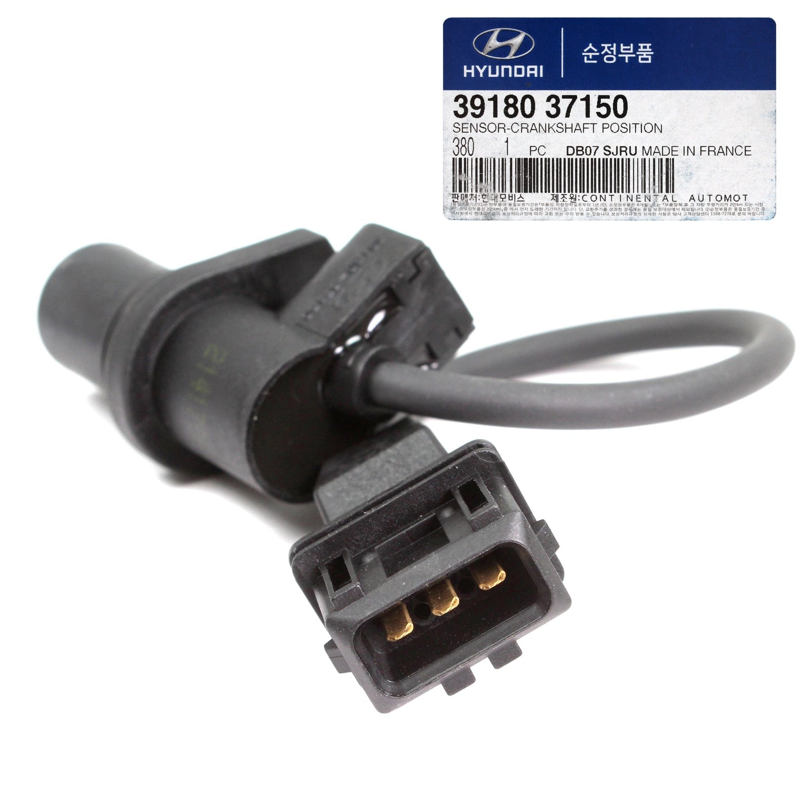 GENUINE 3918037150 Crankshaft Position Sensor for Santa Fe Sonata Tiburon Optima