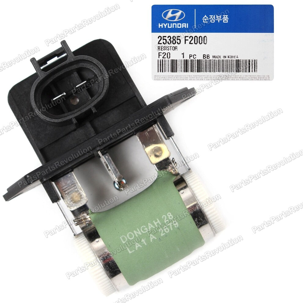 GENUINE Cooling Fan Resistor for 2011-23 Elantra Forte Optima Soul 25385F2000