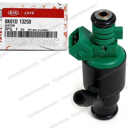 GENUINE Fuel Injector Green 0K01D13250 for 95-02 Kia Sportage 2.0L