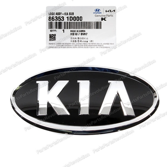 Emblem Grille Front 863531D000 for Kia 2007-2013 Borrego Forte Rio Soul Spectra