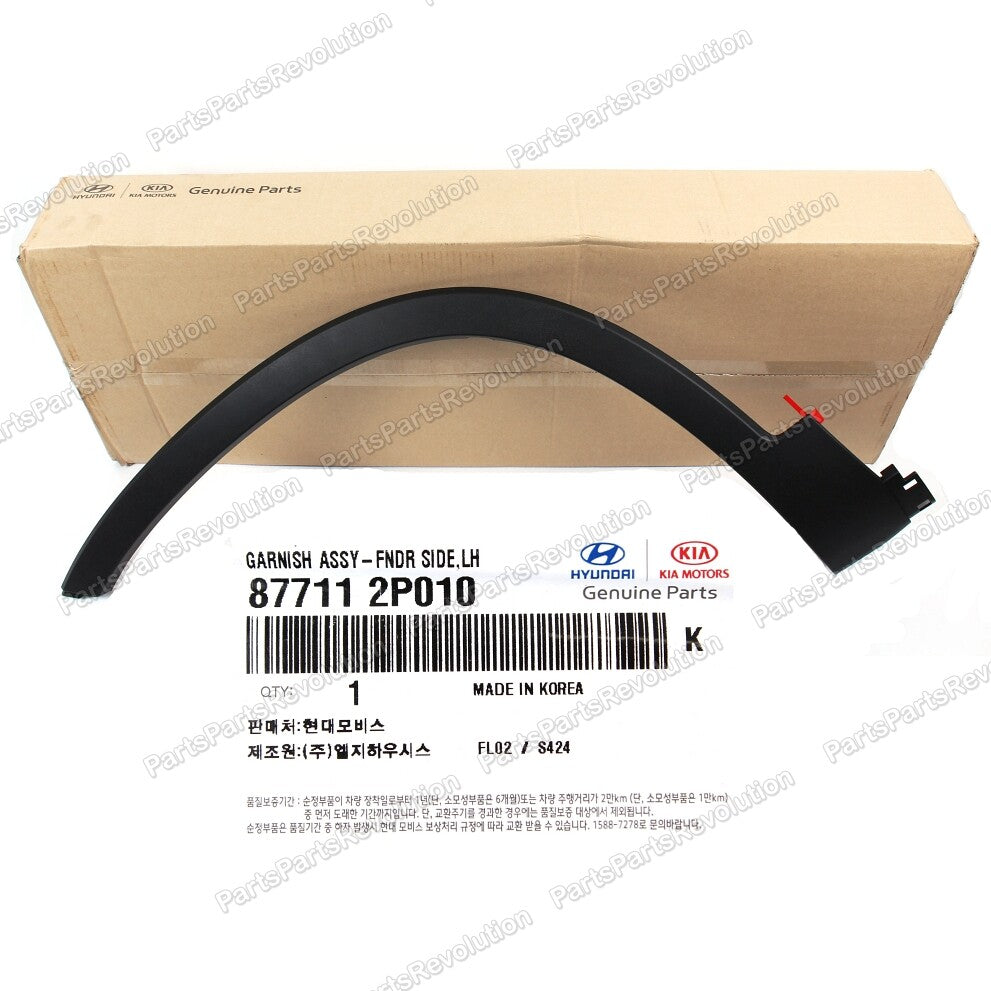 Fender Wheel Molding Driver Front Left 877112P010 for Kia Sorento 11-15