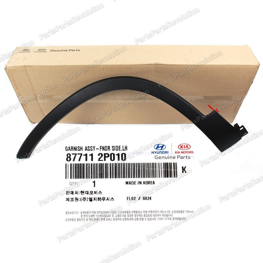 Fender Wheel Molding Driver Front Left 877112P010 for Kia Sorento 11-15