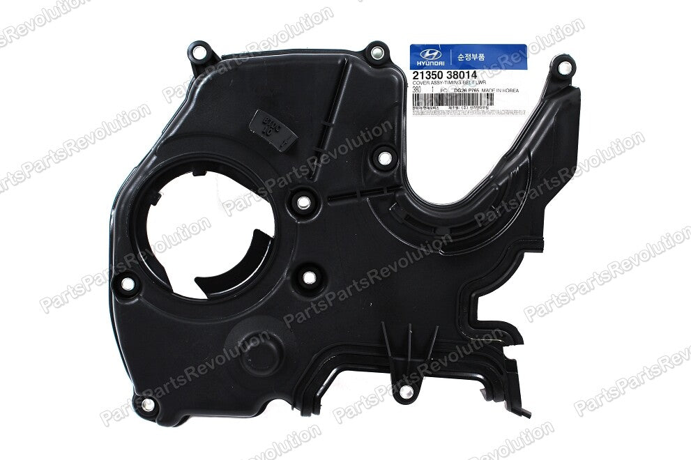 Timing Belt Cover Lower 2135038014 for Hyundai Kia SantaFe Sonata Optima 01-06