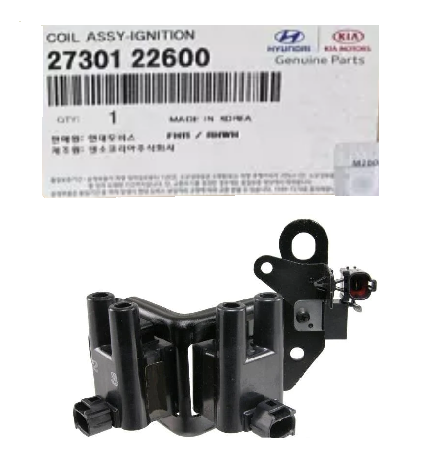 GENUINE 2730122600 Ignition Coil For Hyundai Accent 1.5L SOHC 00-02