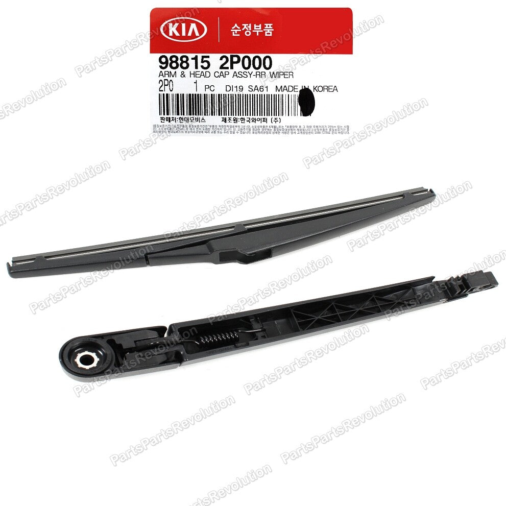 GENUINE Wiper Arm 988152P000 Rear for Hyundai Kona Kona Electric 2012-2017