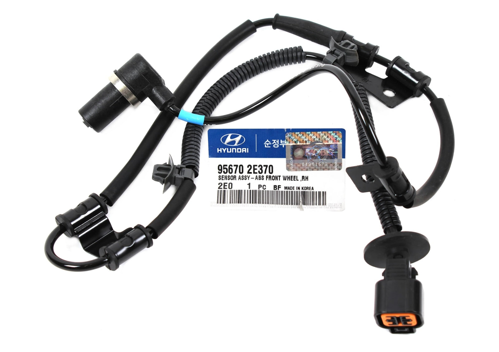 GENUINE 956702E370 Front Right Wheel ABS Speed Sensor for Hyundai Tucson 2004-09