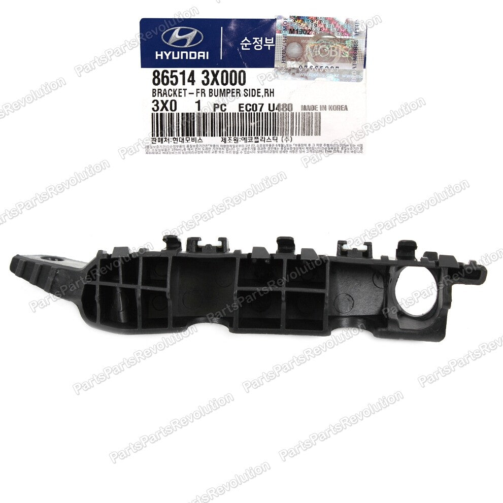 GENUINE Bumper Bracket Front Right 865143X000 for Hyundai Elantra 11-16
