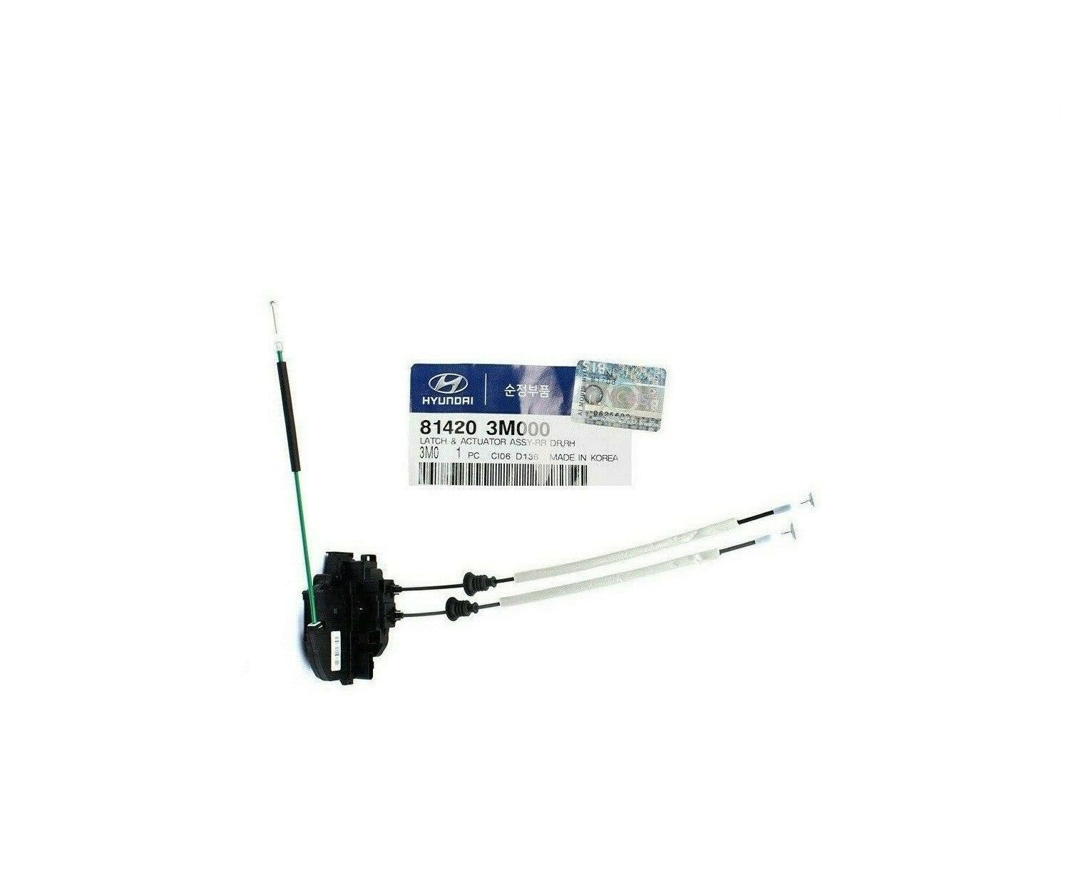 GENUINE Rear Door Lock Actuator for Hyundai Genesis Sedan 09-14 814203M000