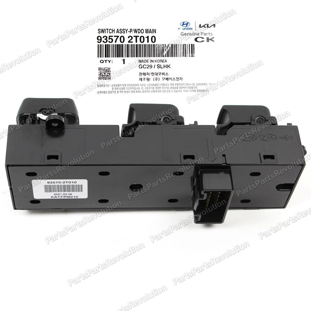 Main Power Window Switch 935702T010 for Kia 2011-2013 Optima
