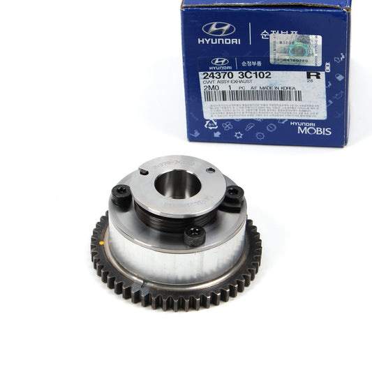 GENUINE 243703C102 CVVT Exhaust Camshaft Gear for Genesis Azera Sorento 2009-13