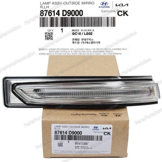 Left Rearview Mirror Turn Signal Lamp Light for Kia Sportage 2017-19 87614D9000