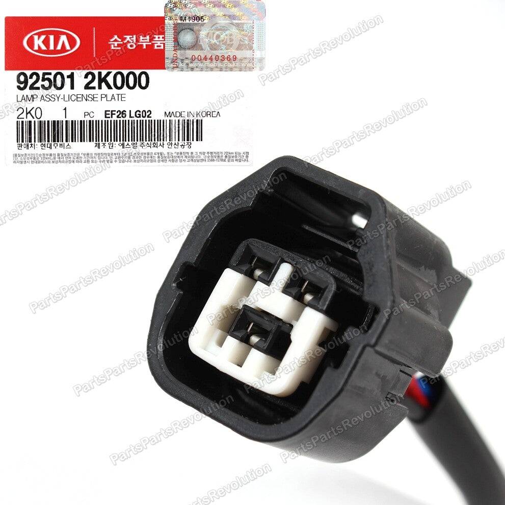 License Plate Modules Lamp 925012K000 1EA for KIA Soul 2010 2013