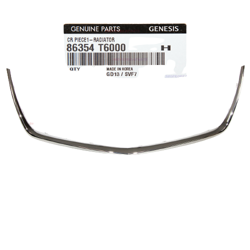 Genuine Front Bumper Grille Chrome Molding Trim 21-22for GENESIS GV80 86354T6000