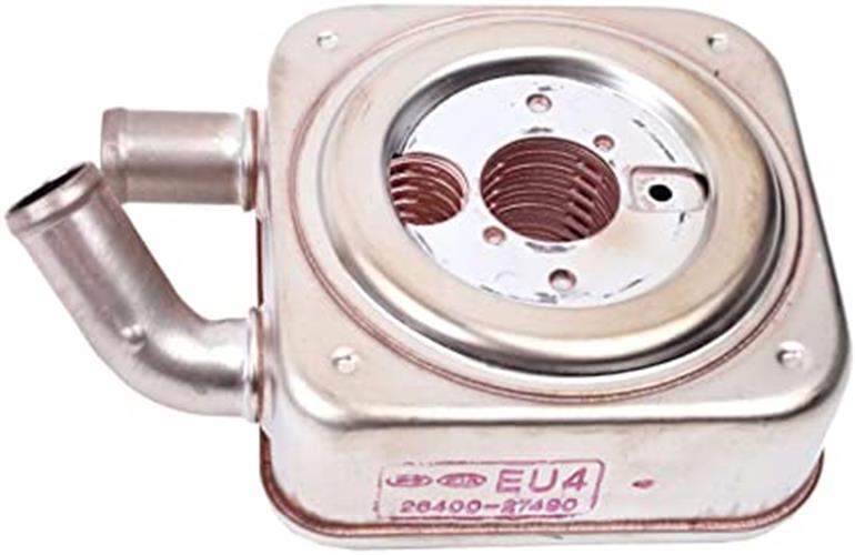 GENUINE 2641027401 Oil Cooler for Hyundai Santa Fe Tucson Optima Carens Diesel