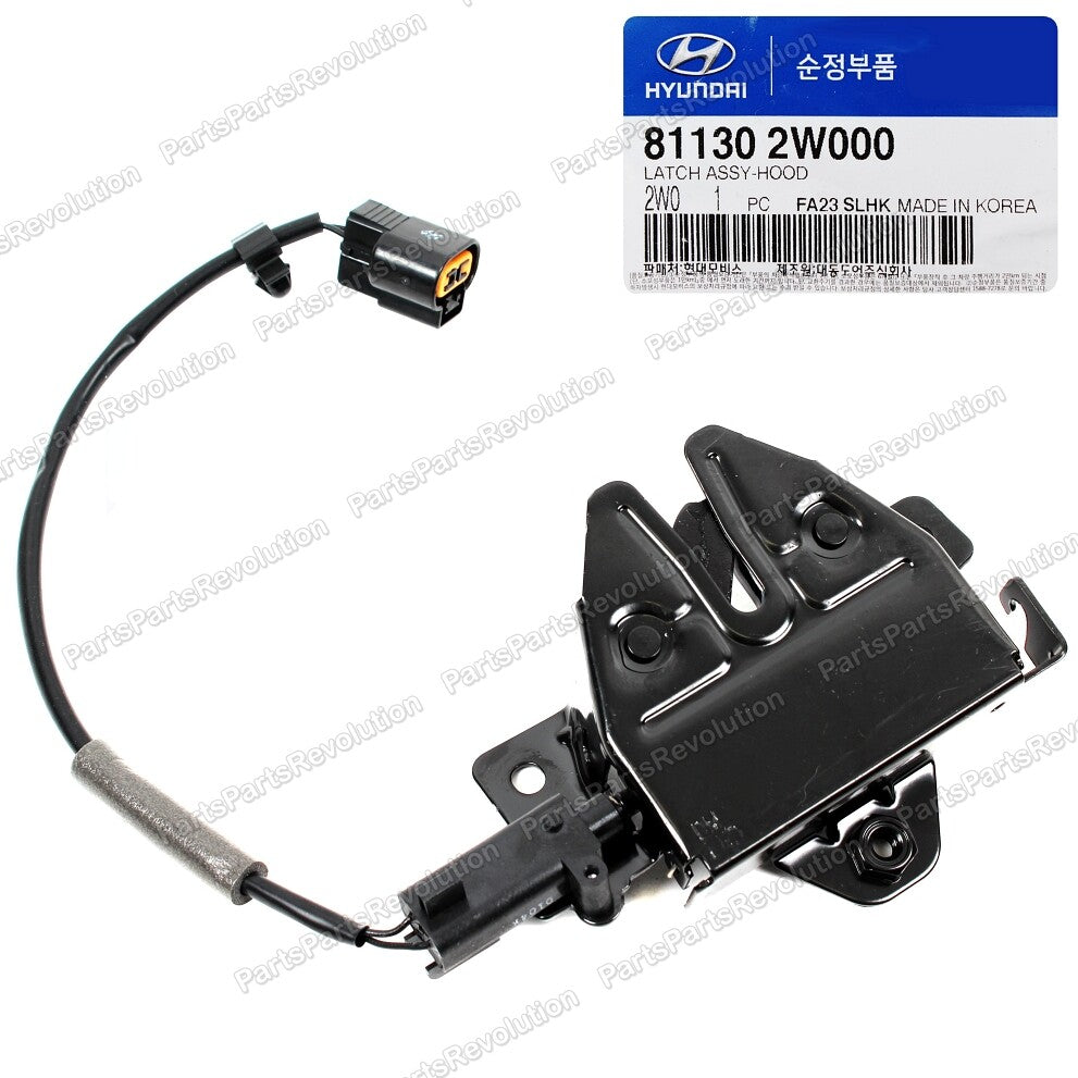 GENUINE Hood Lock Latch Hood 811302W001 for Hyundai SantaFe 13-18