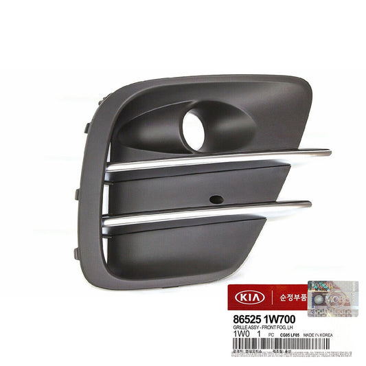 GENUINE Front Left Bumper Fog Lamp Grille Cover for KIA Rio Hatchback 16-17