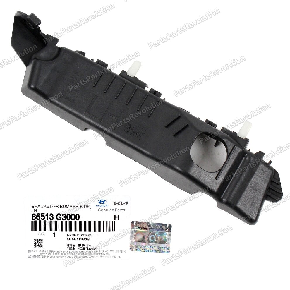 GENUINE Bumper Bracket Front Left 86513G3000 for Hyundai Elantra GT 18-20