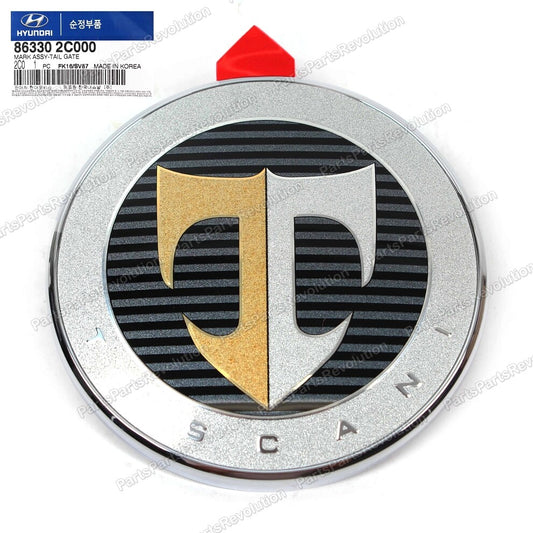 GENUINE Emblem Trunk Lid 863302C000 for Hyundai Tuscani Tiburon