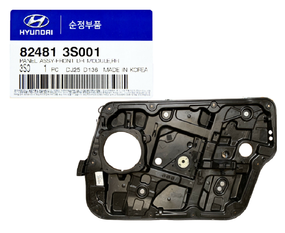 GENUINE Front Right Door Window Regulator for 11-14 HYUNDAI Sonata 824813S001