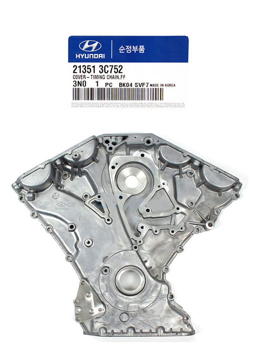 GENUINE 213513C752 Timing Chain Cover for Hyundai Genesis & Coupe Kia K900 10-15