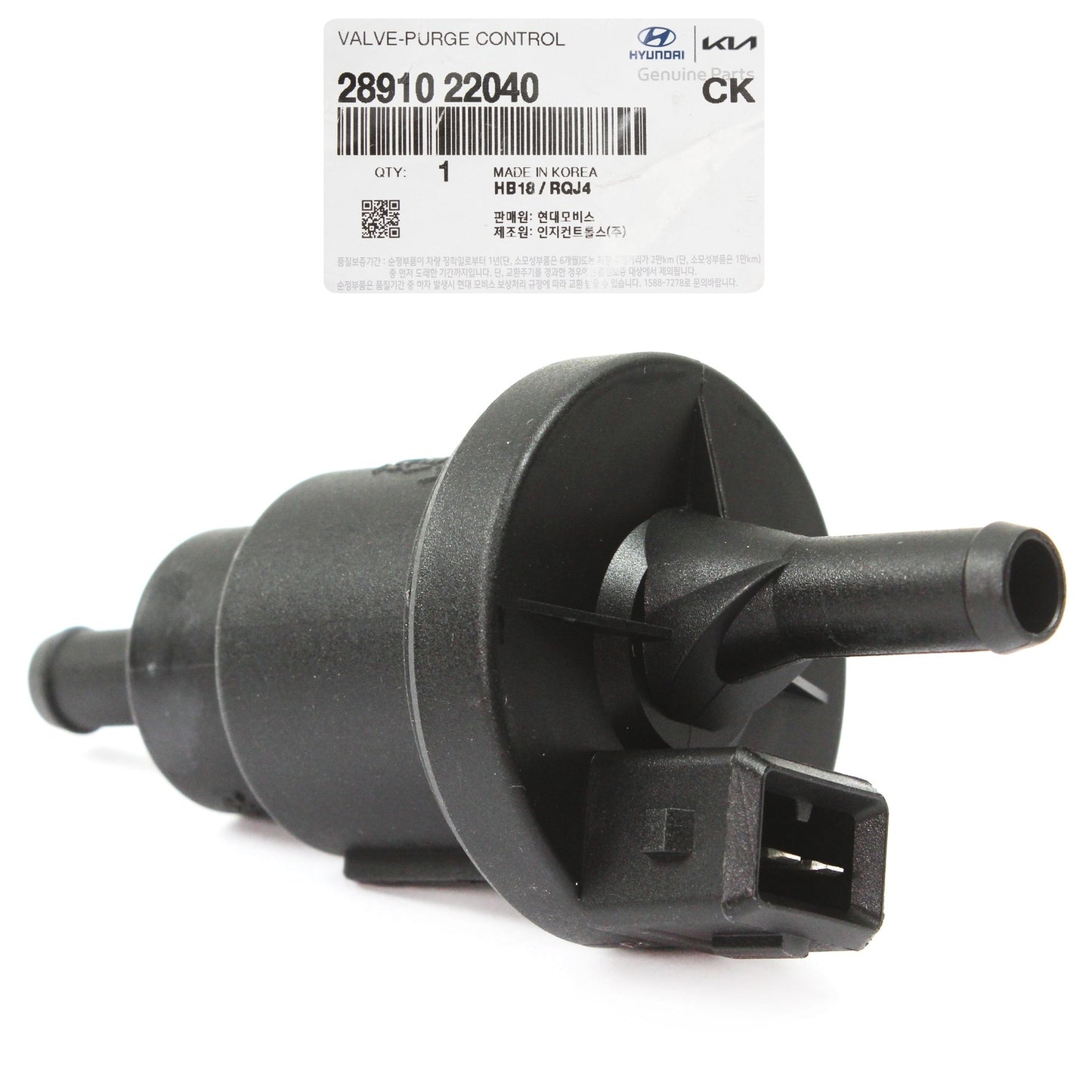 GENUINE 2891022040 Purge Control Solenoid Valve for Hyundai & KIA 1995-2010