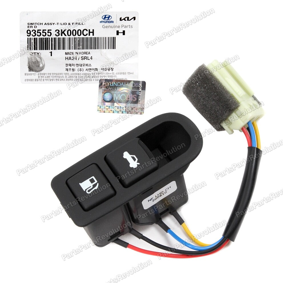 GENUINE Trunk & Fuel Door Opener Release Button for 2006-2008 Hyundai Sonata