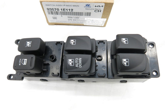 GENUINE 935701E112 Power Window Main Switch Assy for Hyundai & Kia