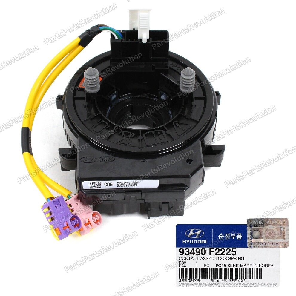 Steering Clock Spring 93490F2225 for Hyundai 17-20 Elantra