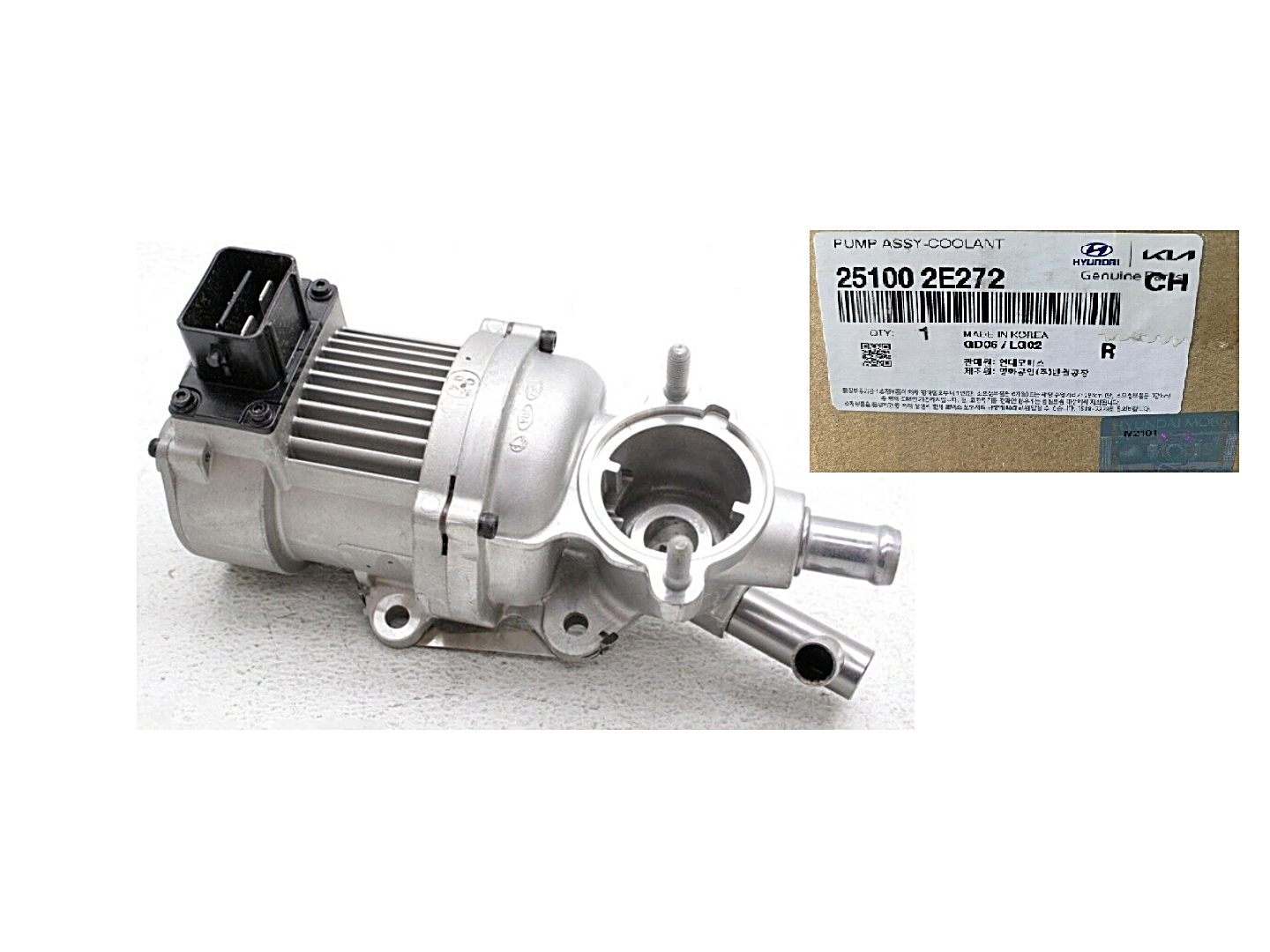GENUINE PUMP ASSY-COOLANT 251002E272 FOR HYUNDAI SONATA HYBRID 2016-20