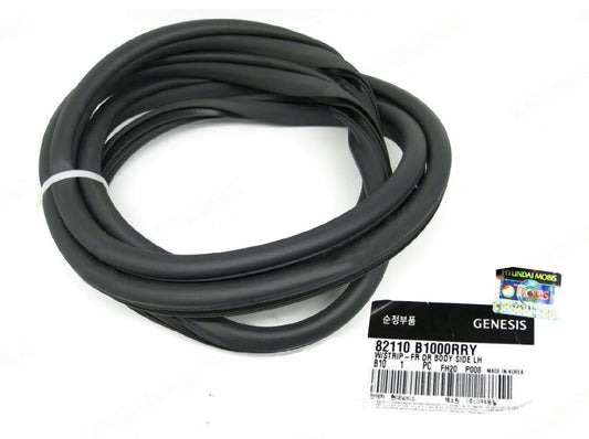 GENUINE 82110B1000RRY Front Left Door Weather Strip for Hyundai Genesis 15-16