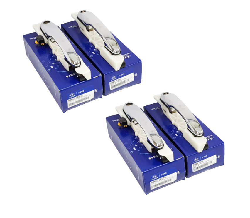 GENUINE Outside Door Handles 1SET 4Pcs for Hyundai Tucson 05-09 826502E010