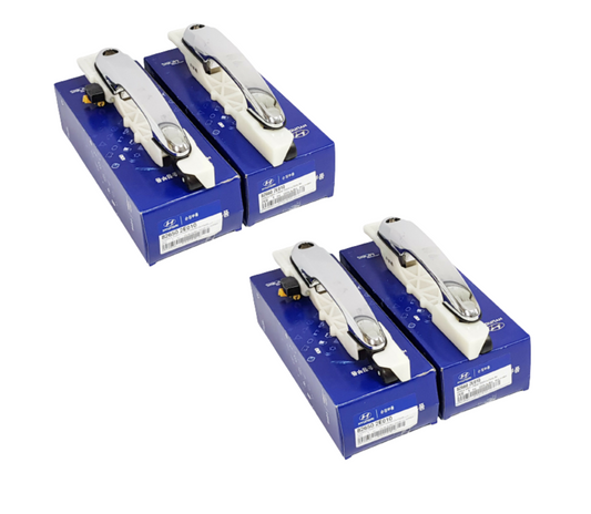 GENUINE Outside Door Handles 1SET 4Pcs for Hyundai Tucson 05-09 826502E010