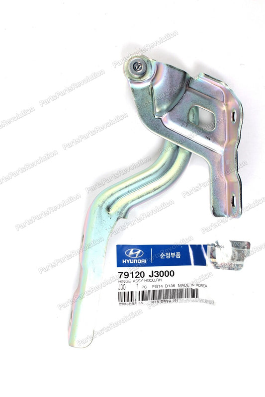 GENUINE Hood Hinge Right 79120J3000 for Hyundai 2019-2022 Veloster