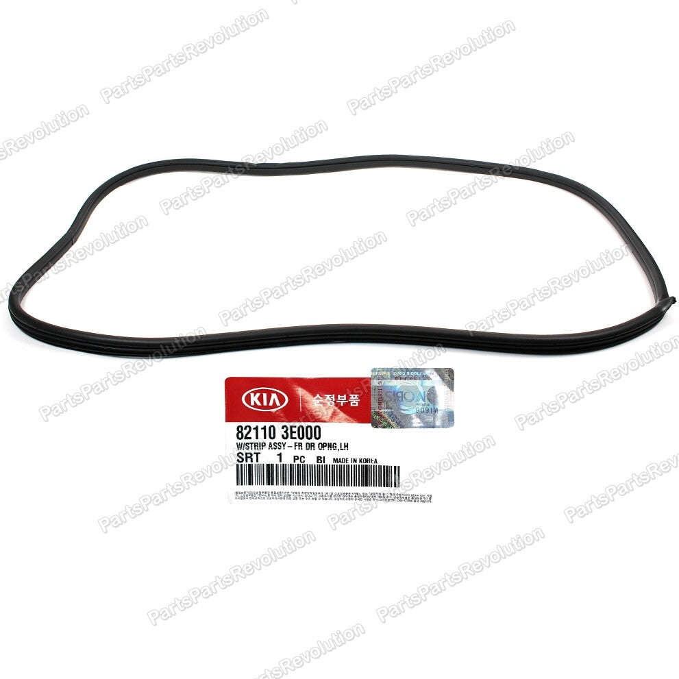 GENUINE Door Weather-Strip FRONT LEFT for 03-09 Kia Sorento 821103E000