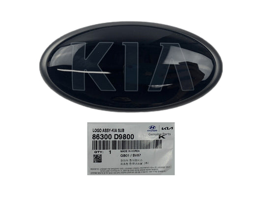 GENUINE 86300D9800 Rear Black KIA Logo Emblem for Kia Sportage 2017-2021