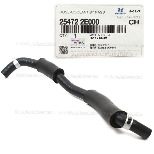 Coolant Bypass Hose 254722E000 for Hyundai Elantra Coupe Kona Tucson 11-21